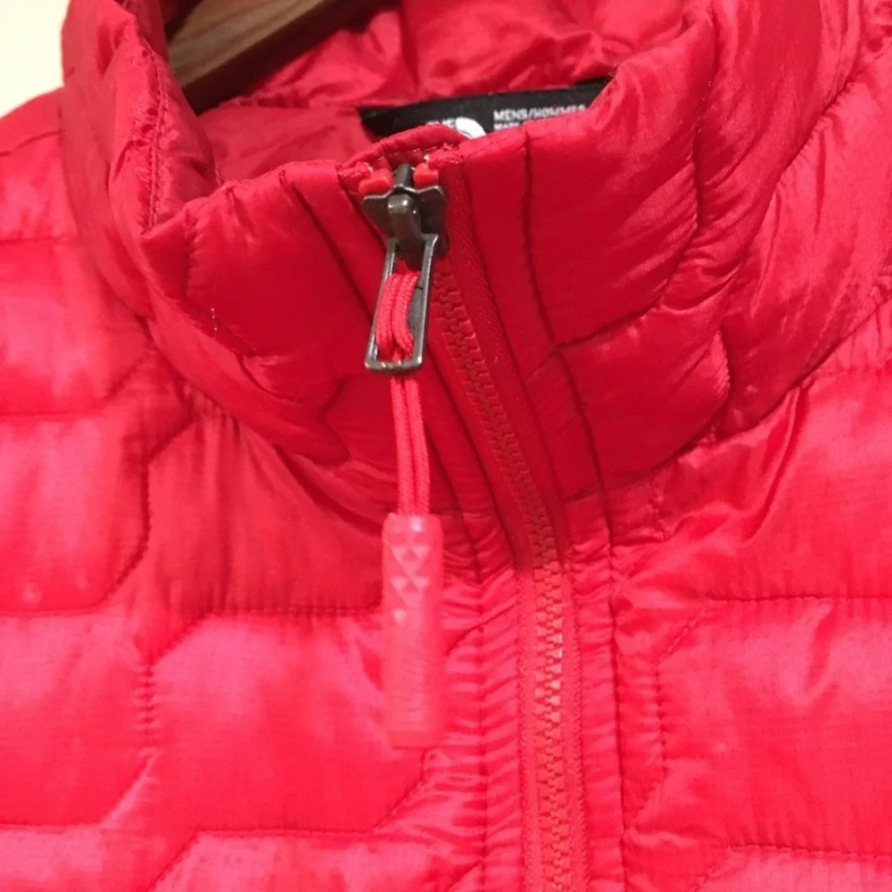 The North Face Thermoball Eco Insulated Puffer Vest Mens L Red Performance Hike